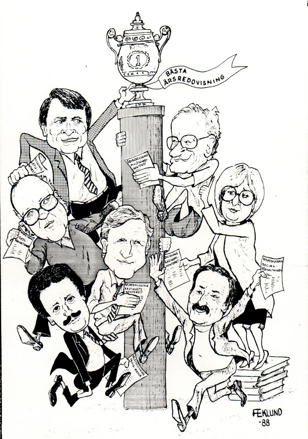 Blge förvaltningschefer 1988